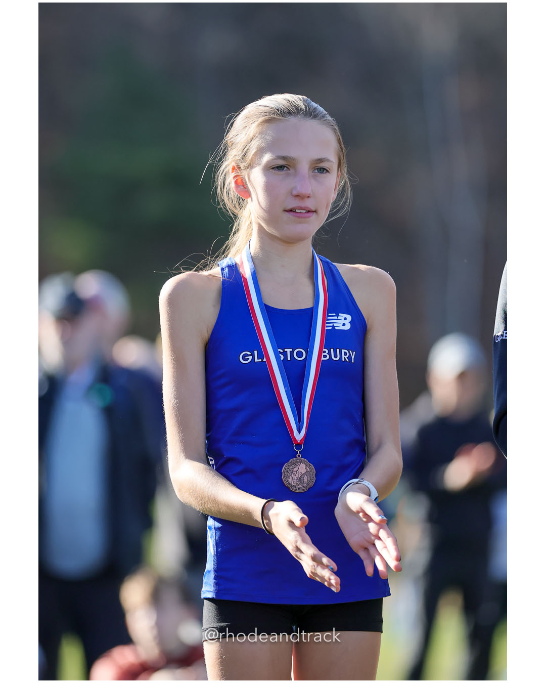 Lauren Parrett, Glastonbury High School, P3, 18:40.73 - New England Cross Country Championships - Thetford Vt - November 8, 2025 – 2025 New…